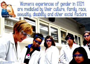 Women's experiences of gender are mediated by their culture, family, sexuality and other social factors