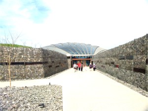 Main entrance of the National Arboretum Canberra