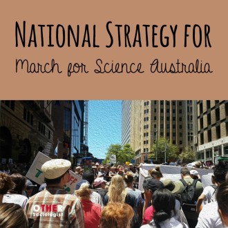 People protesting at Martin Place, Sydney