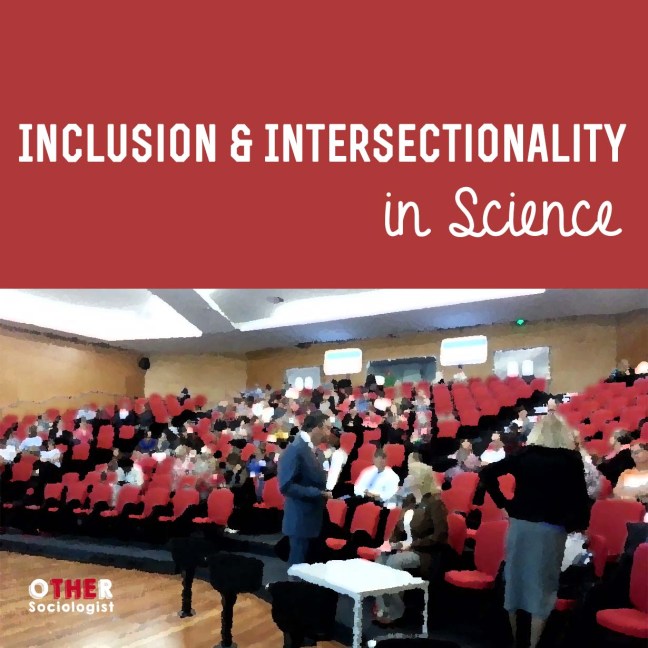 Image description: in the background, people stand in a lecture theatre, but their details cannot be seen as the image has been blurred so the text above can be read.